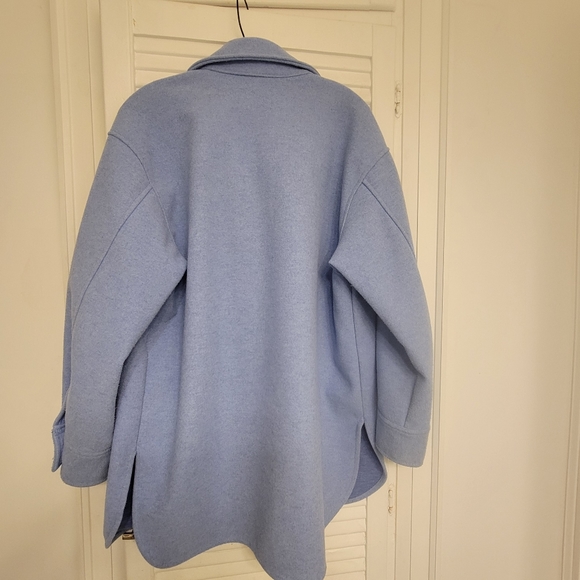 H&M Baby Blue Shacket - Picture 5 of 6